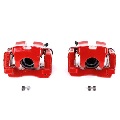 PowerStop Power Stop 07-12 Lexus ES350 Rear Red Calipers w/Brackets - Pair