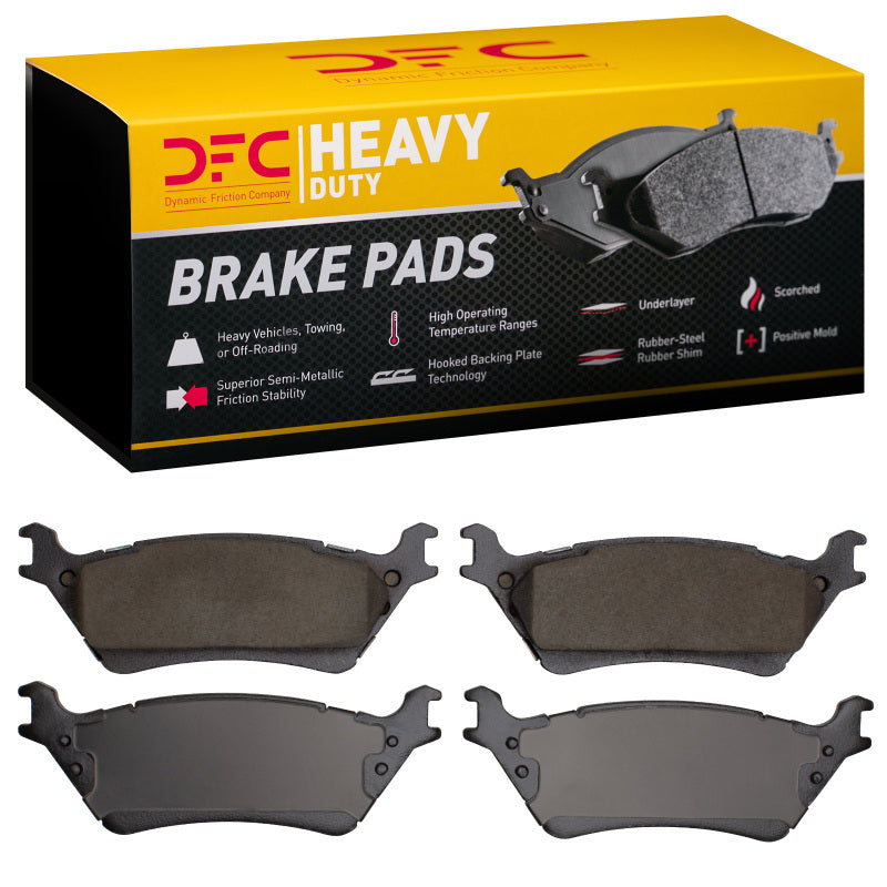 DFC 12-20 Ford F-150 RWD Rear Heavy Duty Pads - Semi Metallic