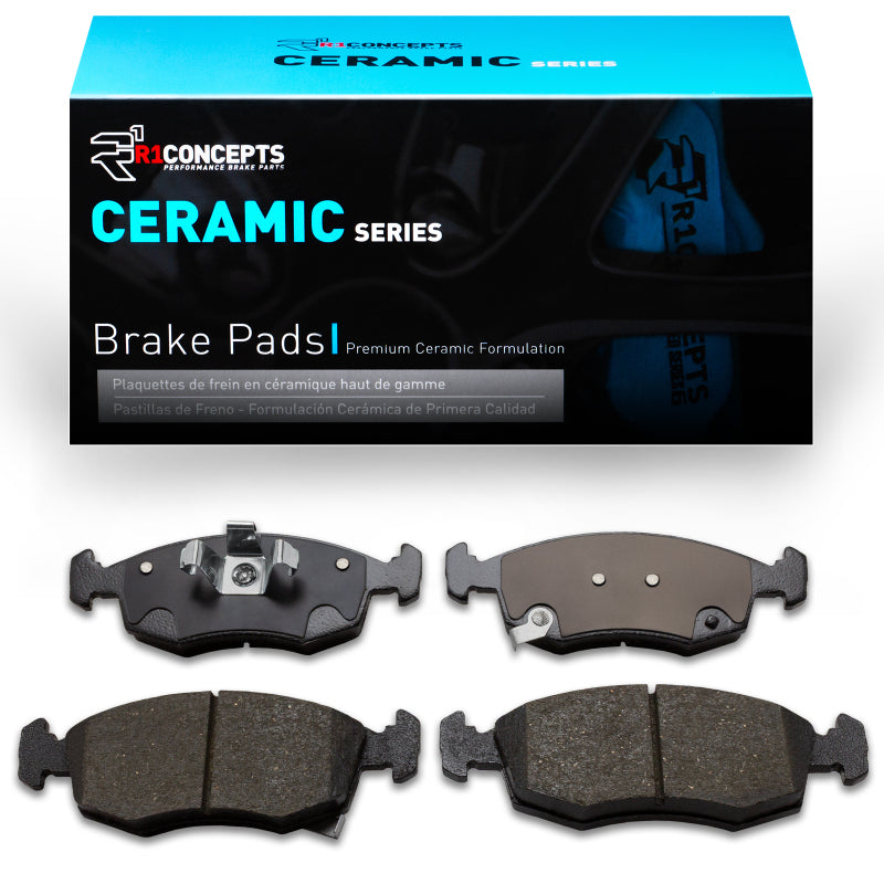 R1 Concepts R1 12-19 Fiat 500E Front Ceramic Brake Pads