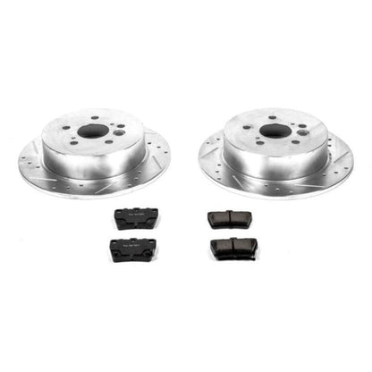 PowerStop Power Stop 04-05 Toyota RAV4 Rear Z23 Evolution Sport Brake Kit