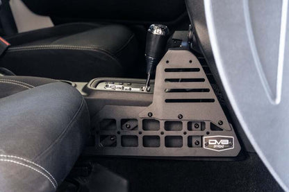 DV8 Offroad DV8 07-18 Jeep Wrangler JK Center Console Molle Panels & Device Bridge