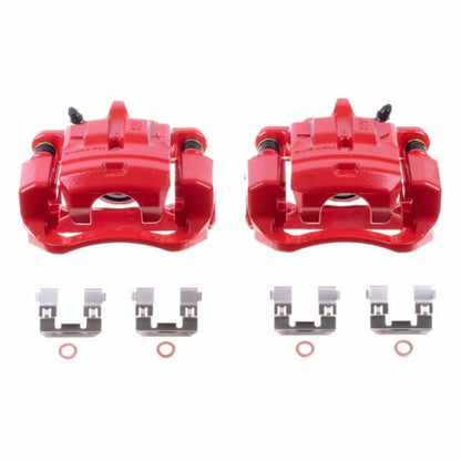 PowerStop Power Stop 13-16 Scion FR-S Rear Red Calipers w/Brackets - Pair