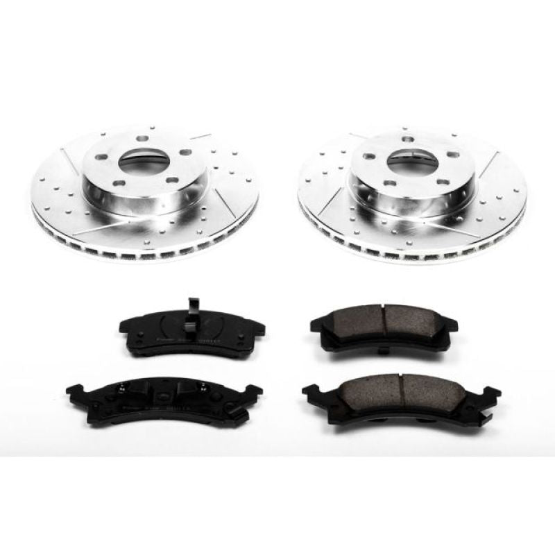 PowerStop Power Stop 90-98 Buick Skylark Front Z23 Evolution Sport Brake Kit
