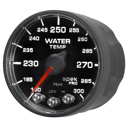 Autometer Spek-Pro - Nascar 2-1/16in Water Temp 100- 300F Bfb Ecu