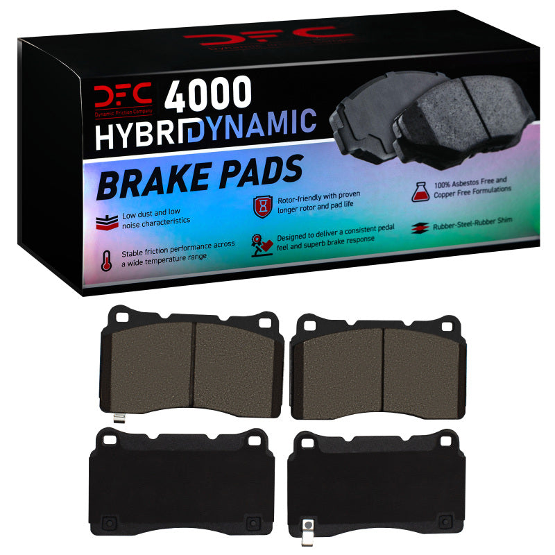 DFC 10-16 Hyundai Genesis Coupe Front 4000 Hybridynamic Brake Pads