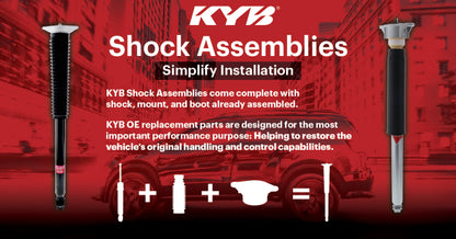 KYB 16-19 Ford Escape Gas-a-Just Shock Assembly - Rear