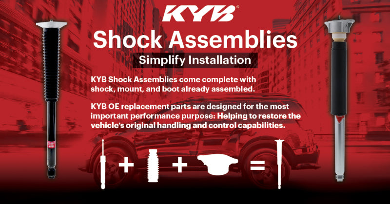 KYB 16-20 Kia Optima EX/SX / 18-19 Hyundai Sonata Eco/SE/SEL Excel-G Shock - Rear