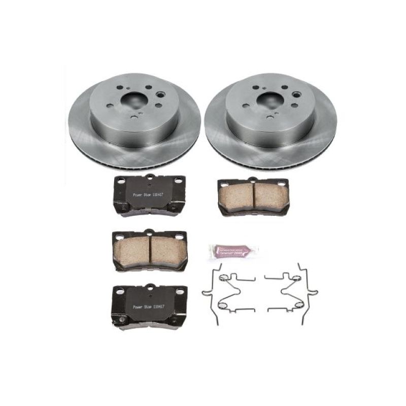 PowerStop Power Stop 2006 Lexus GS300 Rear Autospecialty Brake Kit