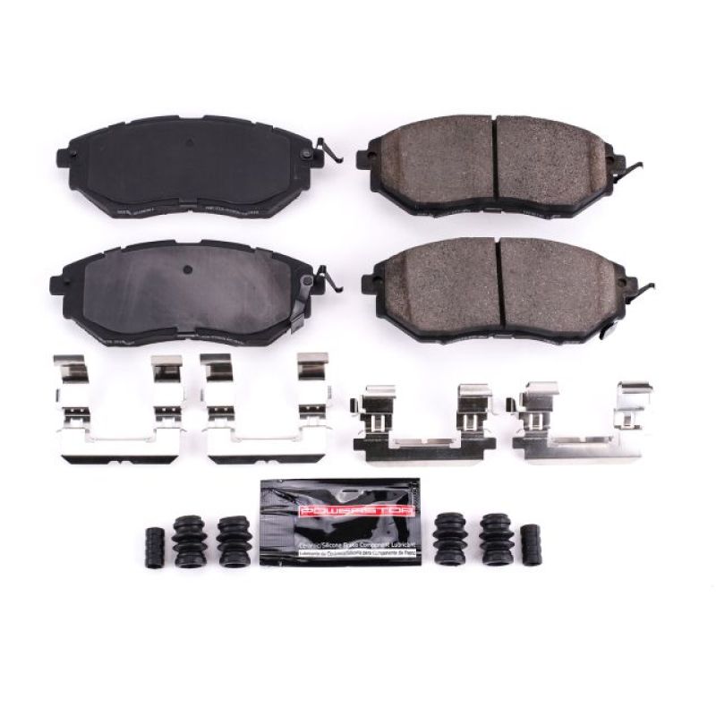PowerStop Power Stop 06-07 Subaru B9 Tribeca Front Z23 Evolution Sport Brake Pads w/Hardware