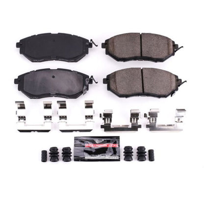 PowerStop Power Stop 06-07 Subaru B9 Tribeca Front Z23 Evolution Sport Brake Pads w/Hardware