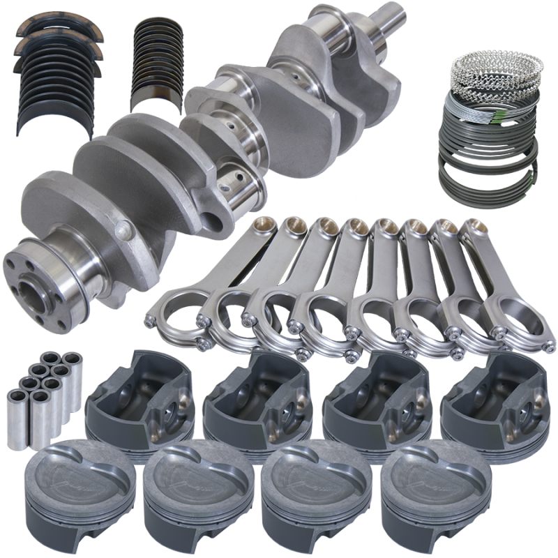 Eagle Ford 351W 4.000in Crank 6.250in H-Beam -6.5cc Flat Top 4.060in Pistons Balanced Assembly