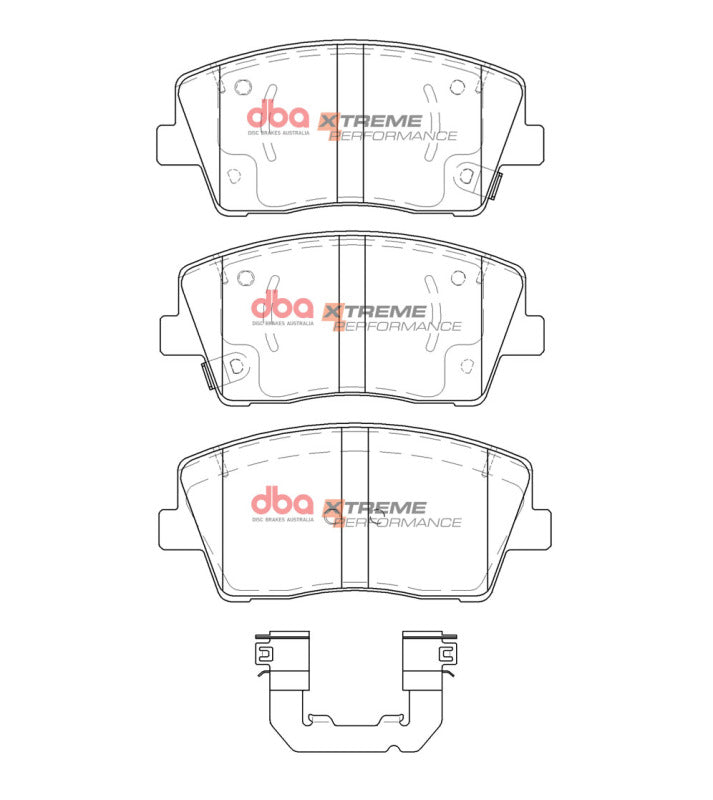 DBA 19-22 Genesis G70 (Excl Brembo Brakes) Front XP Performance Brake Pads