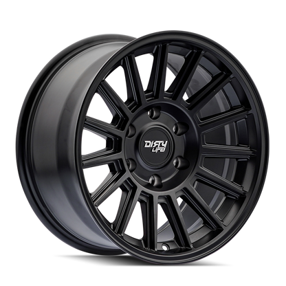 Dirty Life Journey 9316 17x8.5 / 6x139.7 BP / 0mm Offset / 106mm Hub Matte Black Wheel