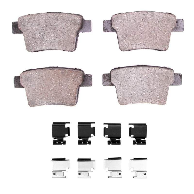 DFC 05-09 Ford Freestyle Rear 5000 Advanced Ceramic Brake Pads and Hardware Kit