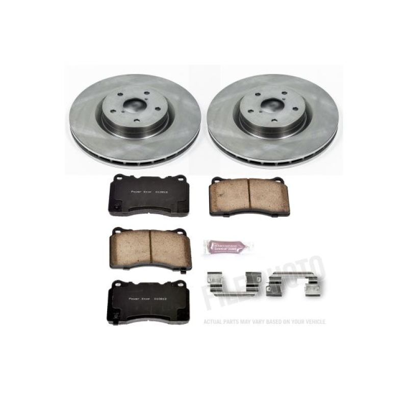 PowerStop Power Stop 05-14 Subaru Impreza Front Autospecialty Brake Kit