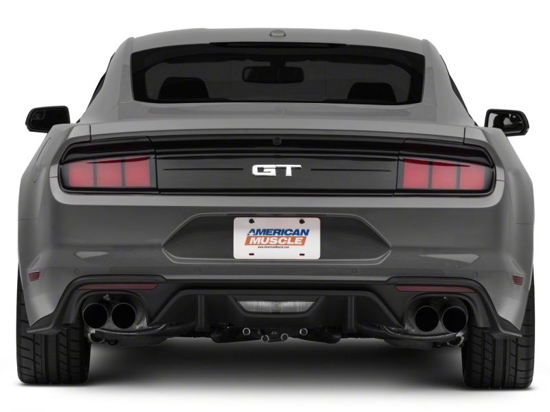 Raxiom 15-23 Ford Mustang Profile LED Tail Lights Gloss Black Housing- Red Lens