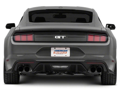 Raxiom 15-23 Ford Mustang Profile LED Tail Lights Gloss Black Housing- Red Lens