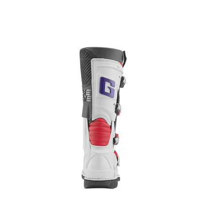 Gaerne GXJ Boot White/Red/Purple Size Youth - 4