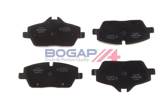 BOGAP B8210115 Brake Pad Set, Disc Brake | ML Performance Car Parts