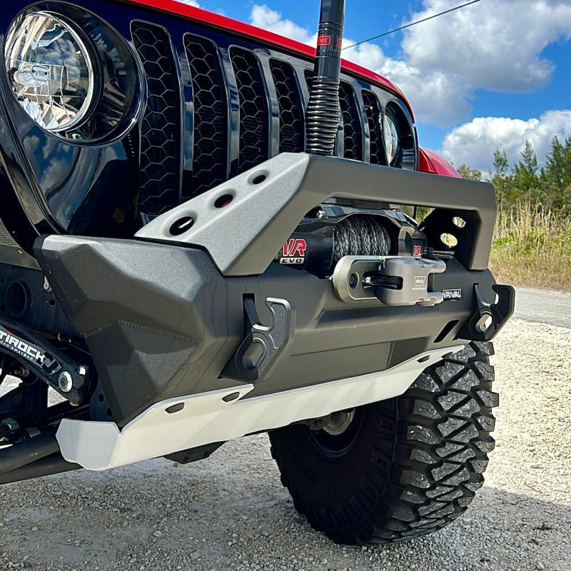 Rival 4x4 Rival 2007-2026 Jeep Wrangler 2020-2026 Jeep Gladiator Front Aluminum Bumper