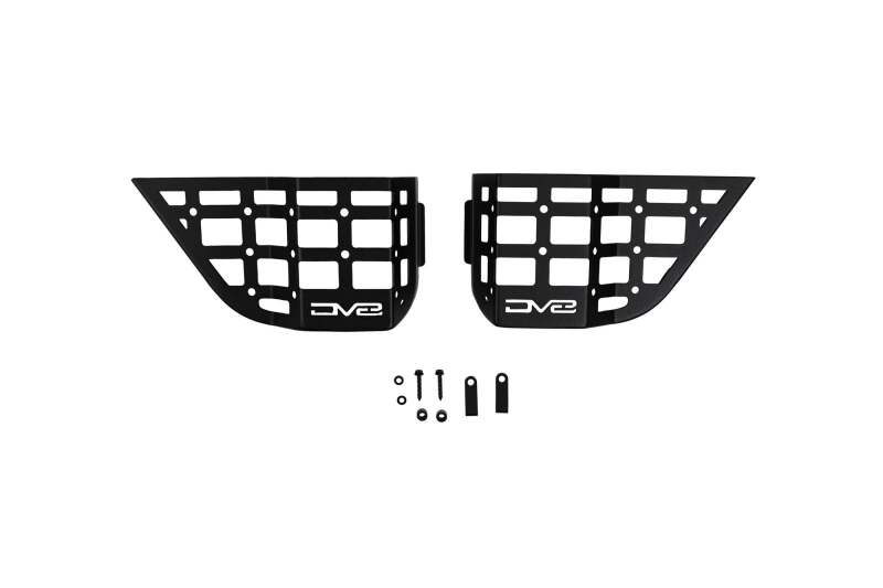DV8 Offroad 11-18 Jeep Wrangler JK Front Door Pocket Molle Panels