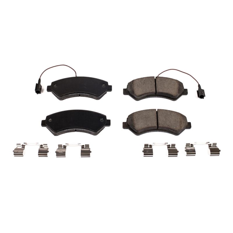 PowerStop Power Stop 2019 Ram ProMaster 1500 Front Z17 Evolution Ceramic Brake Pads w/Hardware