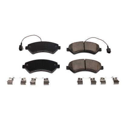PowerStop Power Stop 2019 Ram ProMaster 1500 Front Z17 Evolution Ceramic Brake Pads w/Hardware