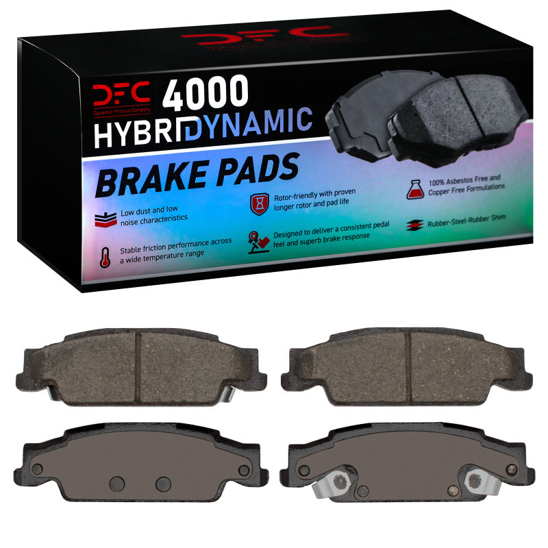 DFC 03-11 Pontiac Grand Prix Rear 4000 Hybridynamic Brake Pads