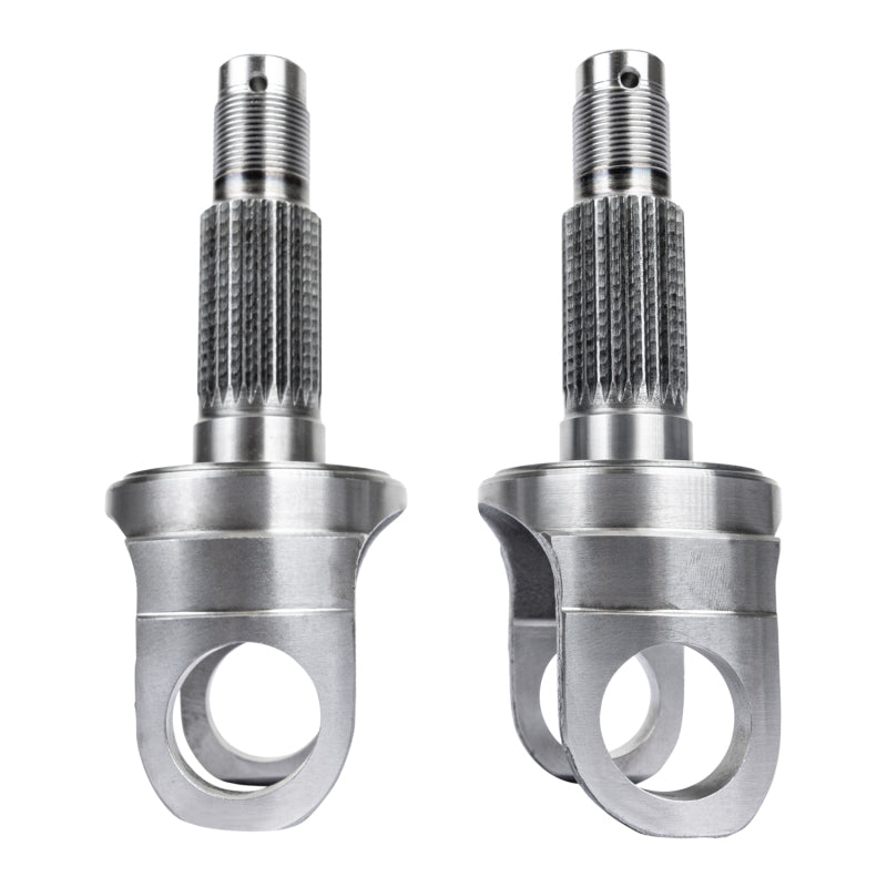 Yukon Gear & Axle USA Standard 4340CM Rplcmnt Axle Kit For TJ/XJ/YJ/WJ/Zj Front / Dana 30 / 27 Spline w/Super Joints