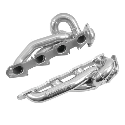 BBK 09-18 Dodge Ram 5.7L Hemi Shorty Tuned Length Exhaust Headers - 1-3/4 Silver Ceramic