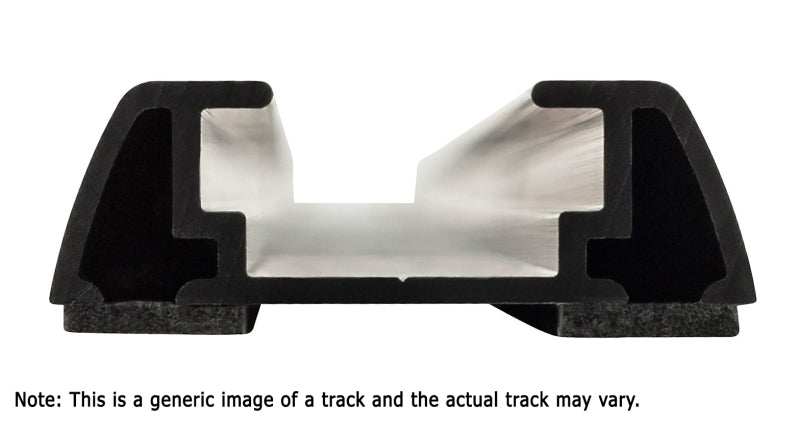 Rhino-Rack RTV Tracks w/Hardware & End Caps - 66.1in - Pair