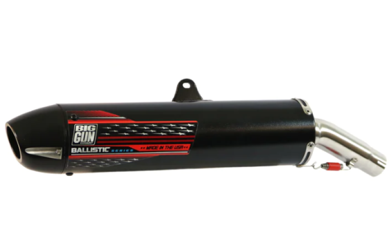 Big Gun 11-13 Yamaha Raptor 125 Ballistic Series Slip On Exhaust