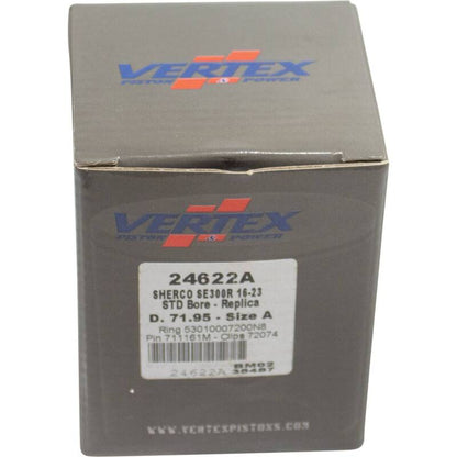 Vertex Pistons Vertex Piston 16-24 Sherco SE-R 300 300cc Cast Replica Piston Kit