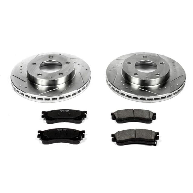 PowerStop Power Stop 01-03 Mazda Protege Front Z23 Evolution Sport Brake Kit