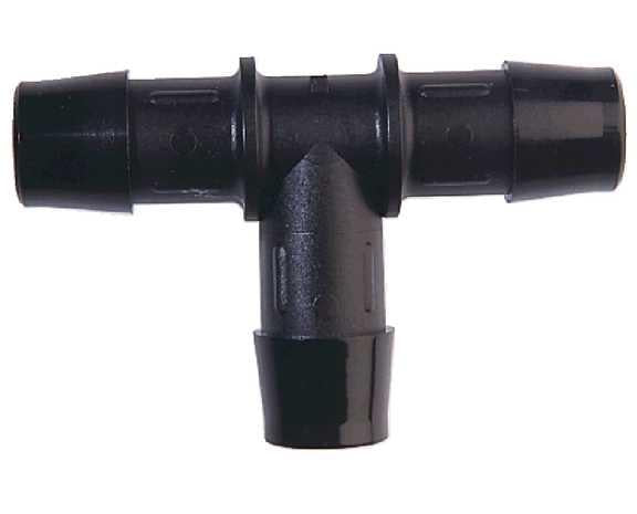 Gates 5/8in (15.9mm) Tee Hose Connectors (Plastic)
