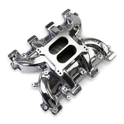 Edelbrock Chevy LS1 Performer RPM Intake Manifold Only - Chrome Plasma Finish