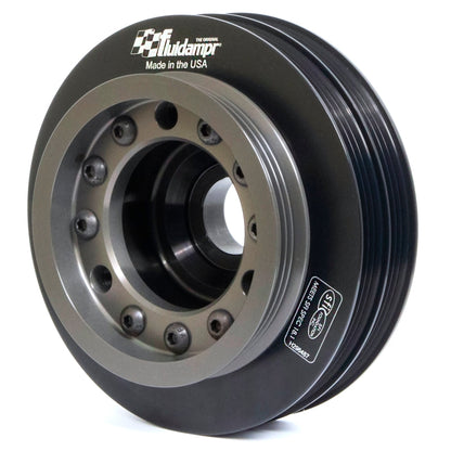 Fluidampr Honda All B Series PS Air / Alt Pulley Steel Internally Balanced Damper