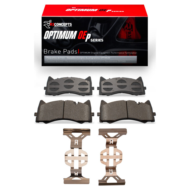 R1 Concepts R1 2015-2021 Mercedes-Benz AMG GT Front R1 Optimum OE Pads & Hardware Kit