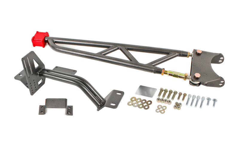 BMR Suspension BMR 93-02 F-Body w/o DSL Torque Arm Tunnel Mount (For Long Tube Headers) - Black Hammertone
