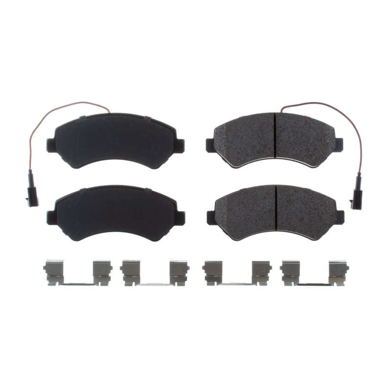 PowerStop Power Stop 14-18 Ram ProMaster 1500 Front Z17 Evolution Ceramic Brake Pads w/Hardware