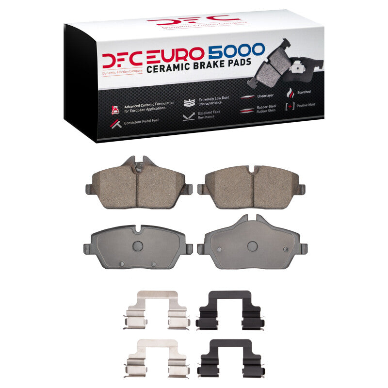 DFC 06-24 BMW 120i (Mexico) Front Euro 5000 Ceramic Brake Pads and Hardware Kit