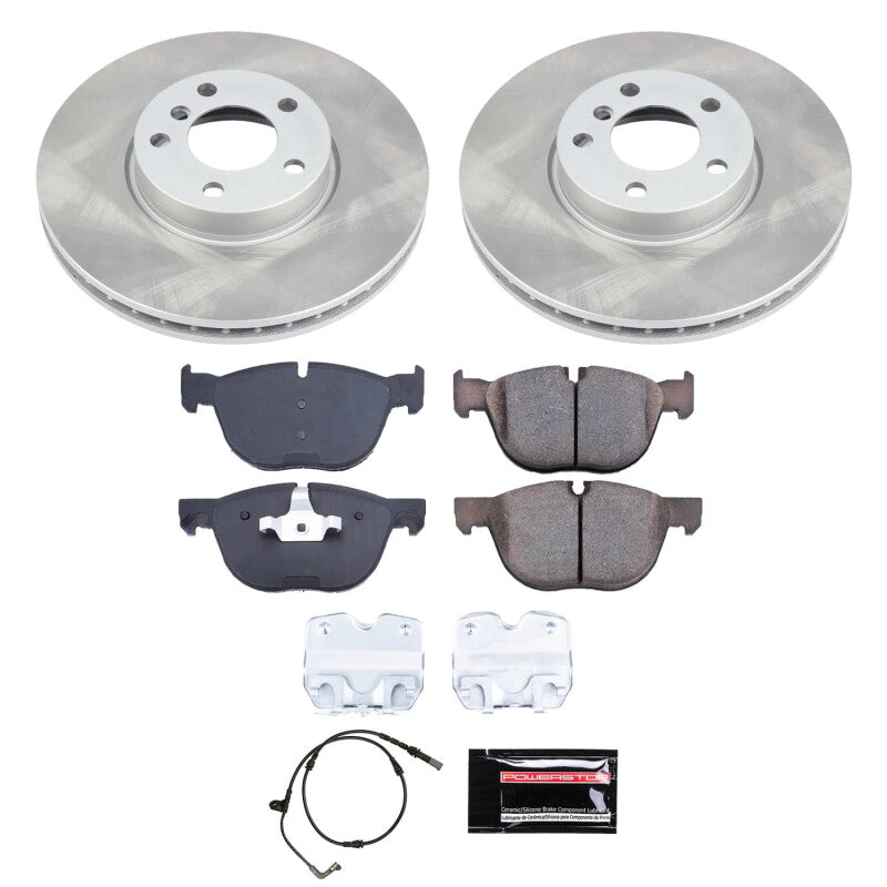 PowerStop Power Stop 07-10 BMW X5 Front Semi-Coated Rotor Kit