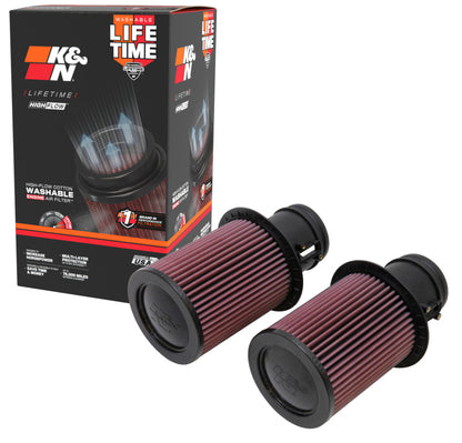 K&N Engineering K&N Replacement Air Filter for 09-13 Audi R8 5.2L V10 / 09-13 Lamborghini Gallardo 5.2L V10