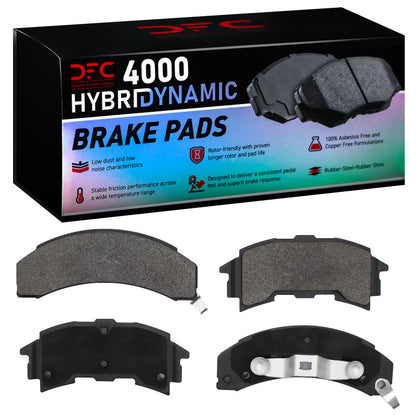 DFC 84-88 Pontiac Fiero Rear 4000 Hybridynamic Brake Pads