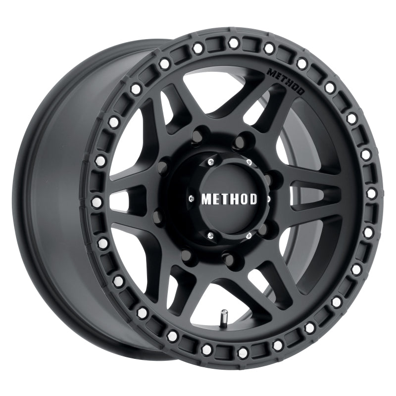 Method Wheels Method MR312 17x8.5 0mm Offset 8x6.5 130.81mm CB Matte Black Wheel