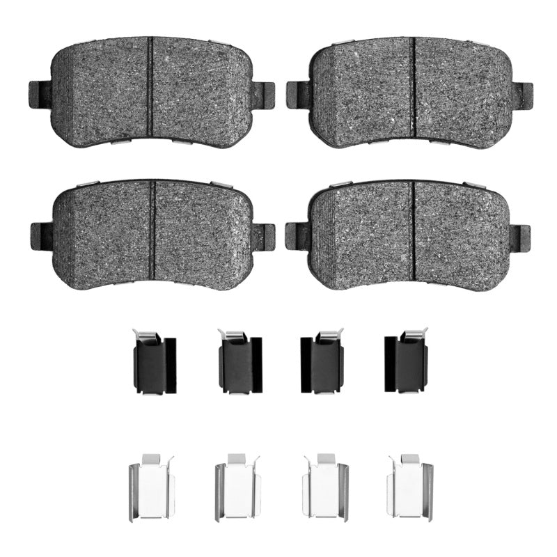 DFC 08-12 Chrysler Town & Country Rear 4000 HybriDynamic Brake Pads and Hardware Kit