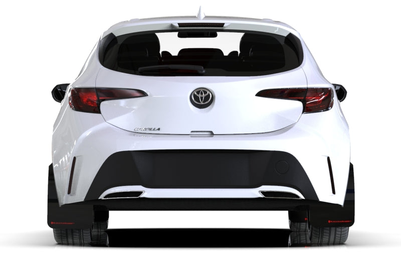 Rally Armor 18-26 Toyota Corolla Hatchback Blue UR Mud Flap Black Logo