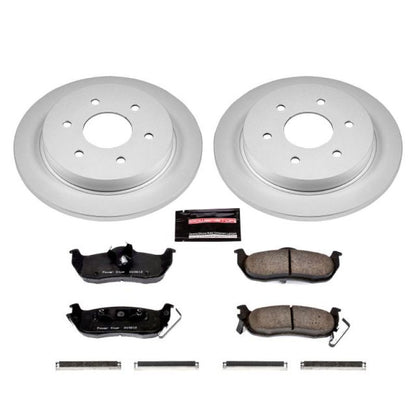 PowerStop Power Stop 04-10 Infiniti QX56 Rear Z17 Evolution Geomet Coated Brake Kit