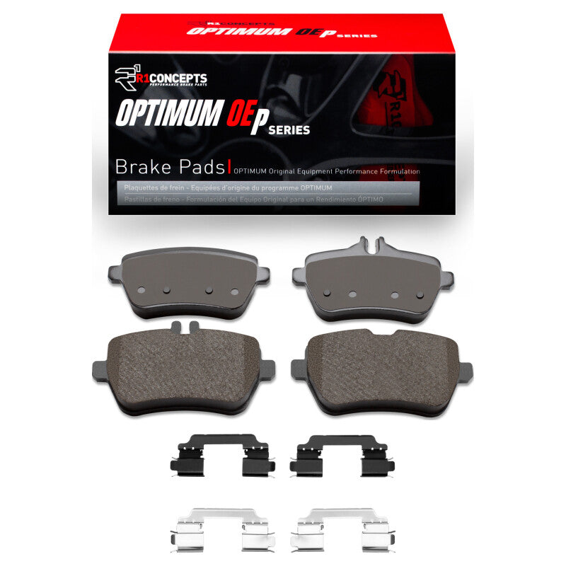 R1 Concepts R1 2013-2021 Mercedes-Benz SL550 Rear R1 Optimum OE Pads & Hardware Kit
