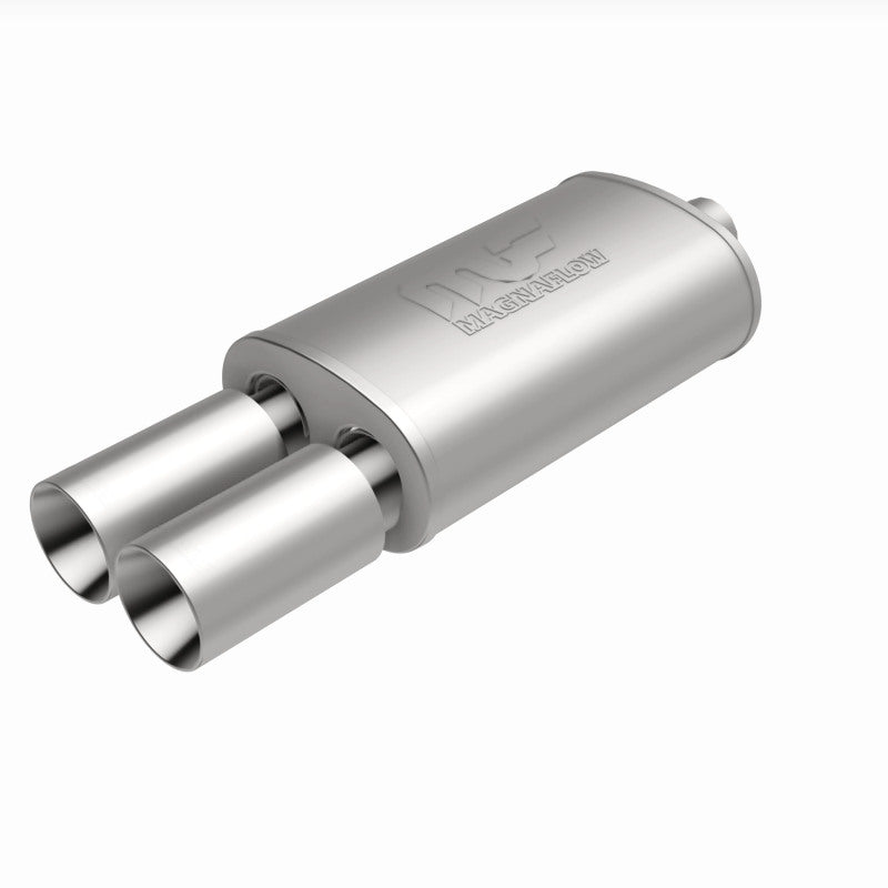 MagnaFlow Muffler W/Tip Mag SS 14X5X8 2.25/3.